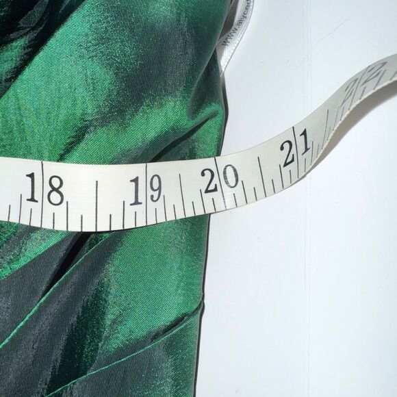 Alyce Designs Strapless Formal Prom Dress Sweetheart Beaded Gown Emerald Green - Picture 10 of 16